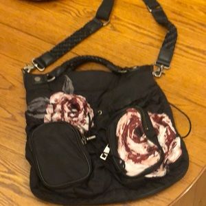 Crossbody Nylon Double Strap bag